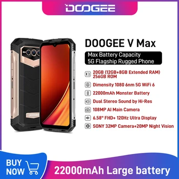 DOOGEE V Max 5G Rugged Phone 6.58 1