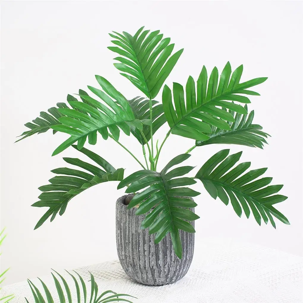 

Artificial Plant Leaf Home Office Greenery Decor Wedding Party Plastic Fake Plant