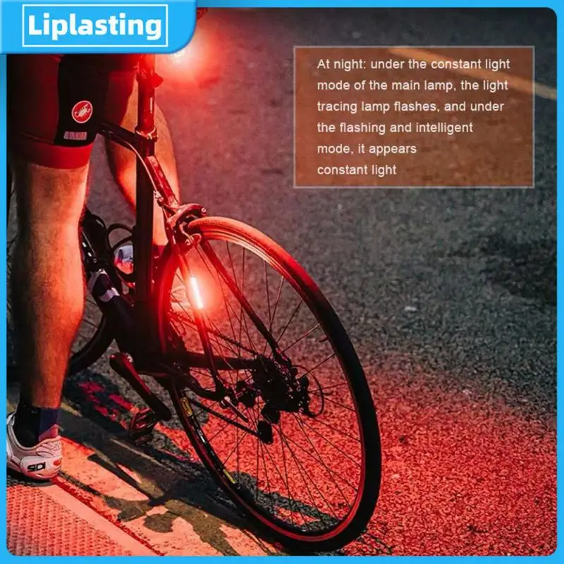 

200 Lumens Road Bike Tail Light Impact Resistance Usb Charging Warning Light Multiple Modes Safety Lamp Bicycle Equipment