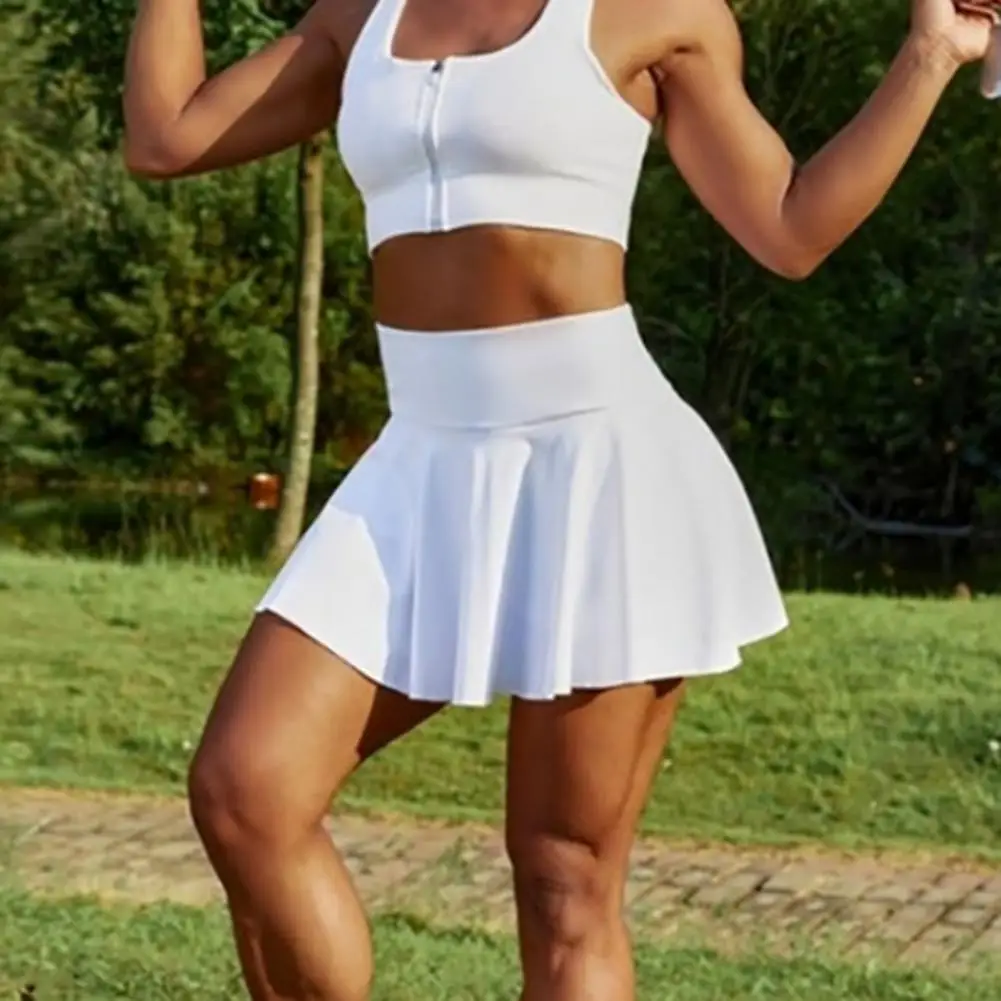 

Спортивная юбка, поглощающая пот, женская спортивная мини-юбка с высокой талией