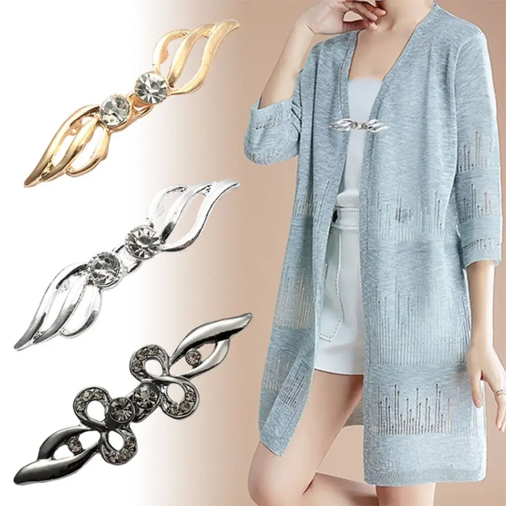 

Anti-exposure Clothing Accessories Women Knitwear Shawl Clip Korean Jewelry Accessories Shawl Brooch Wings Shape Clip