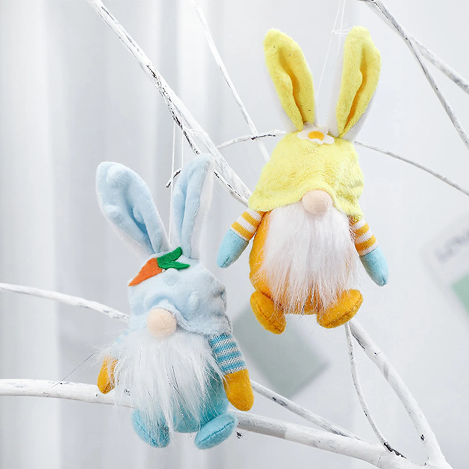 

Счастливая Пасха Безликий гномовый Кролик Детские подарки настольное украшение весенний подвесной Кролик Детский подарок пасхальное украшение куклы украшения