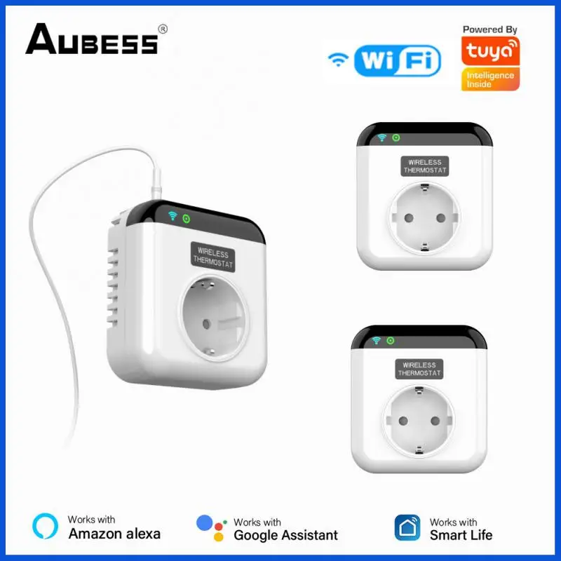 

Умная термостатическая программируемая розетка с Wi-Fi, управлением через приложение