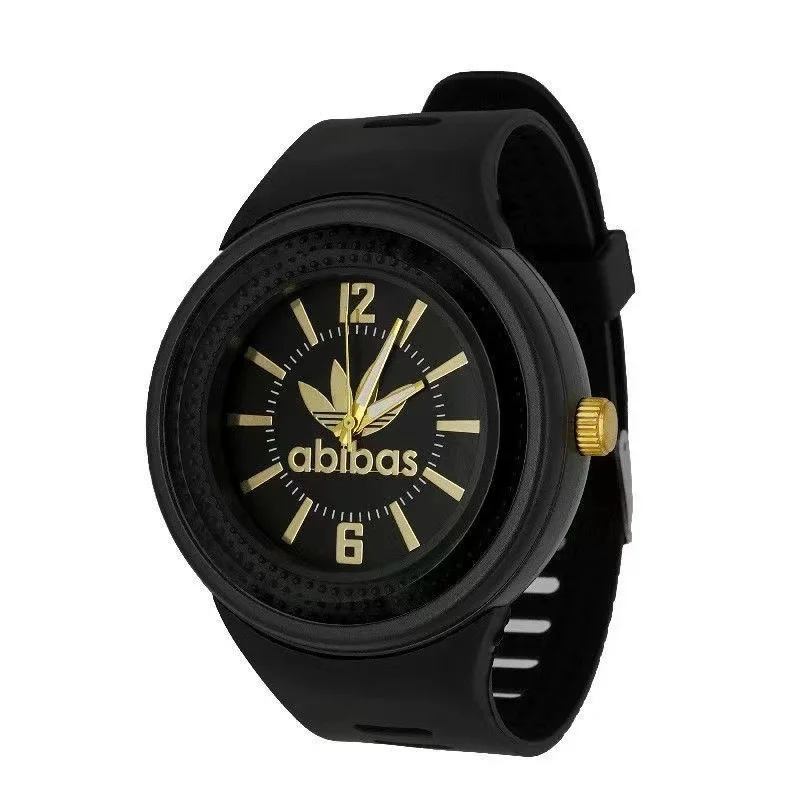 Brand Four-leaf Clover Watches High-value Student Simple Trend Sports Couple Men and Women Silicone Wrist Watch Clock Wholesale