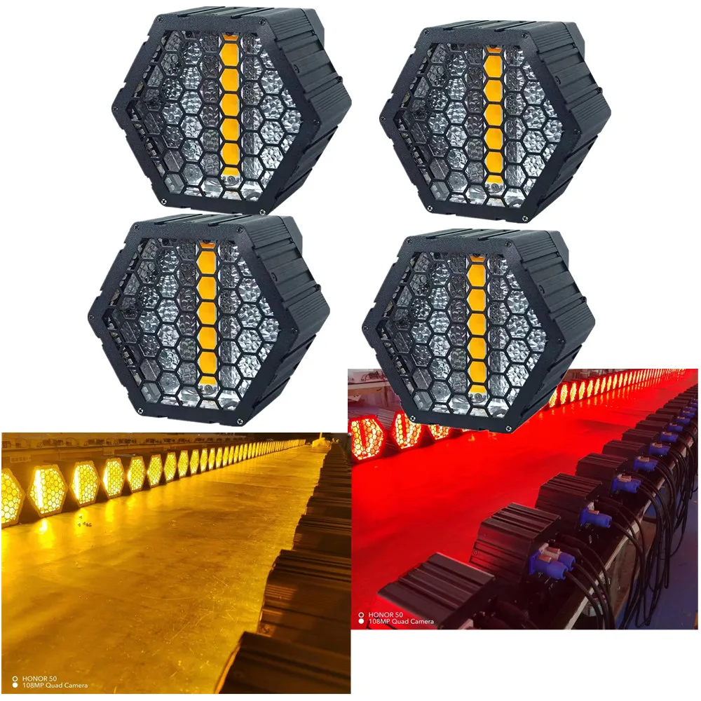 4 шт. мини-ретро-диджейская лампа 60 Вт ретро-блендер RGB стробоскоп светодиодный DMX