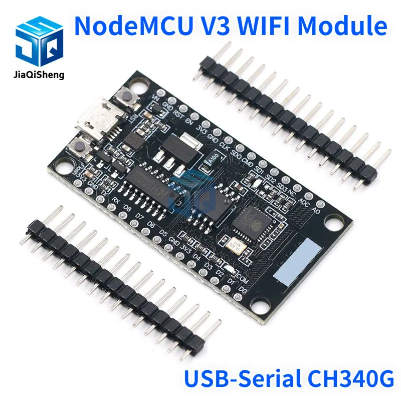 NodeMCU V3 Lua WIFI модуль интеграции ESP8266 + дополнительная память 32M Flash, USB-serial CH340G
