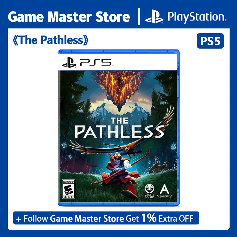 Игровые диски Sony PlayStation 5 The Pathless PS для платформы PlayStation5 PS5