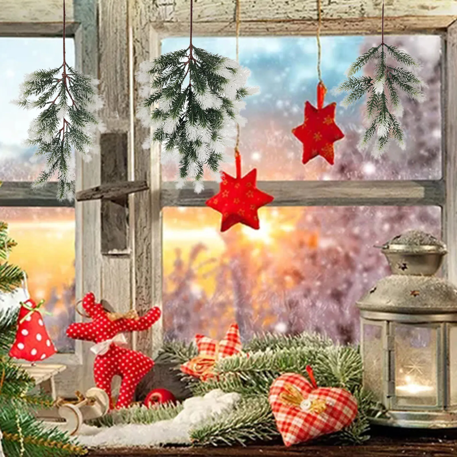 Сосновые иглы для рождественской елки искусственные цветы пластиковые растения