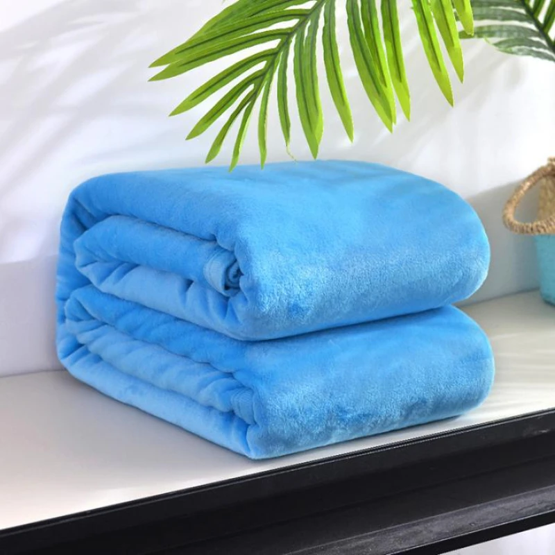 

Фланелевое Одеяло 180x200 см 200x230 см зимнее мягкое теплое одеяло s покрывало Коралловое флисовое серое розовое синее одеяло x см