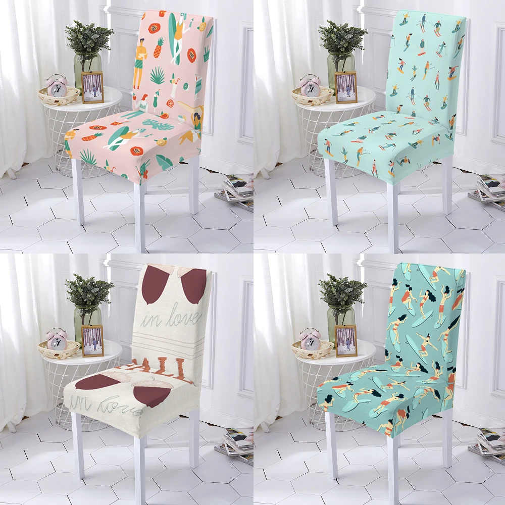 

Чехол для вечерние ла с принтом морских фигурок