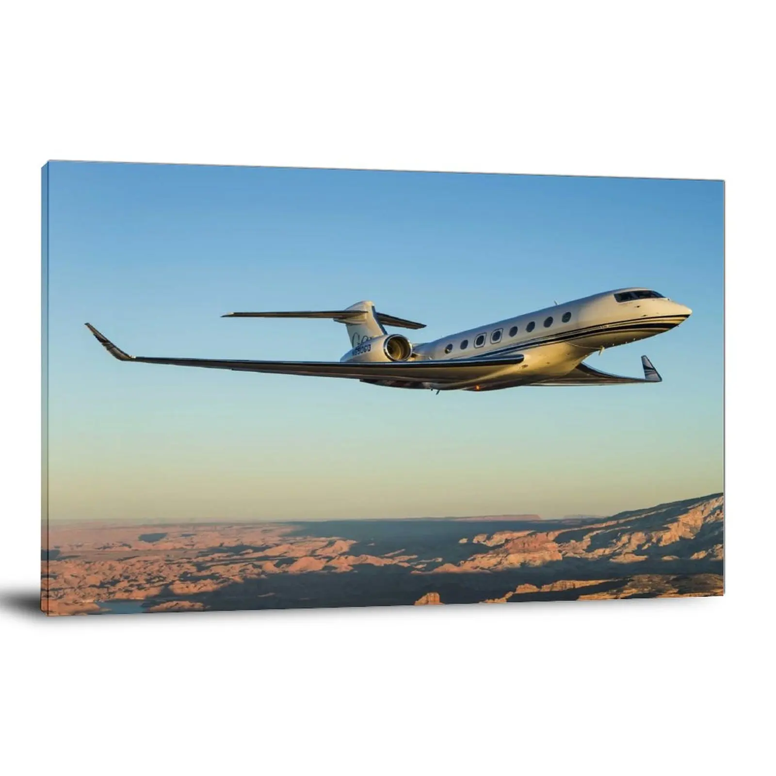 Настенный художественный плакат GULFSTREAM G650 с изображением самолета современные