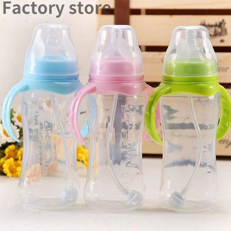 

Biberones Para Bebe Milk Bottle Baby Feeder Baby Bottles Newborn 240ml P.P. Solid Latex Free