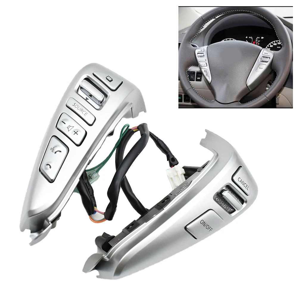 

For Versa Note 2014-2015 1pc Wheel Switch Car Multi-function Switch 255503DA6A Brand New Control Media Switch For Nissan