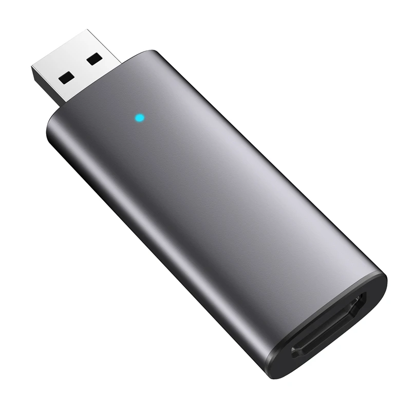 

Audio Video Capture Card -Compatible 1.4 To USB 1080P@60Hz Driver-Free Game Live Recording OBS Video Capture Card