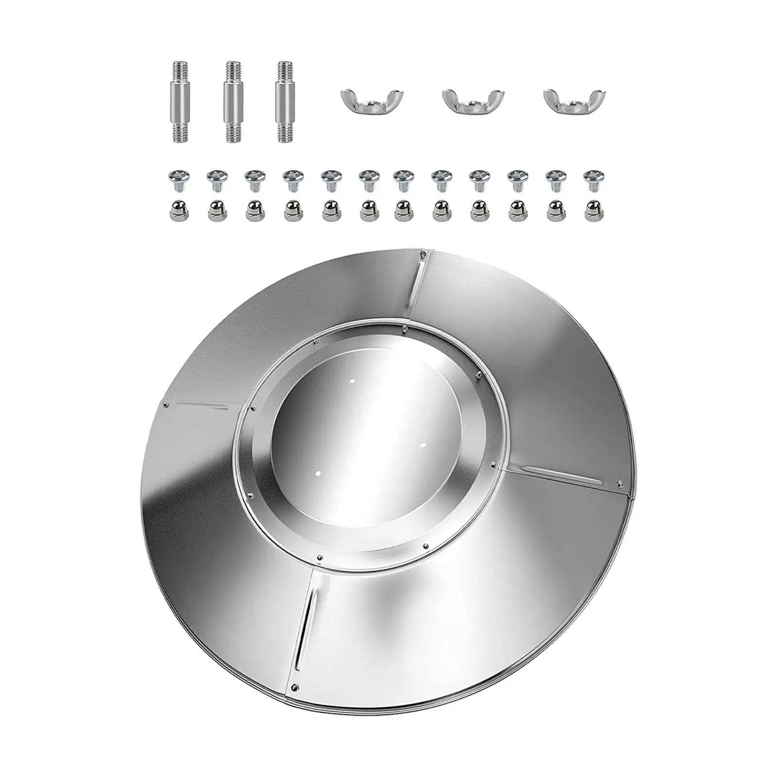 

Наружный нагреватель отражатель купольная перегородка 81 см съемная фурнитура включена легкая прочная легкая установка аксессуар погодостойкий