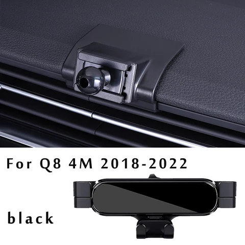 Регулируемый автомобильный держатель телефона для Audi Q7 Q8 4M 2016 2017 2019 2020 2021 2022 автомобильные аксессуары для интерьера