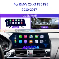 for bmw x3 x4 full range streamlined car radio tesla screen video bluetooth 2 din stereo car multimedia player carplay gps nav