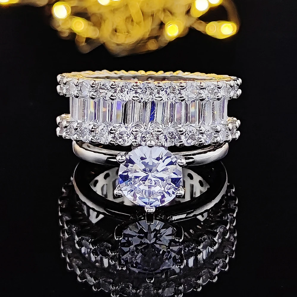 

Женское кольцо серебряного цвета с фианитом, R5709