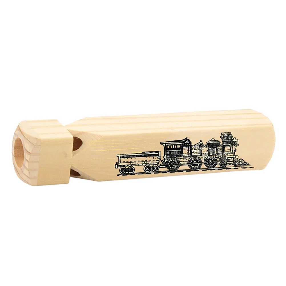 

1pc Train Whistle Wooden Train Whistle for Kids Funny Party Supply