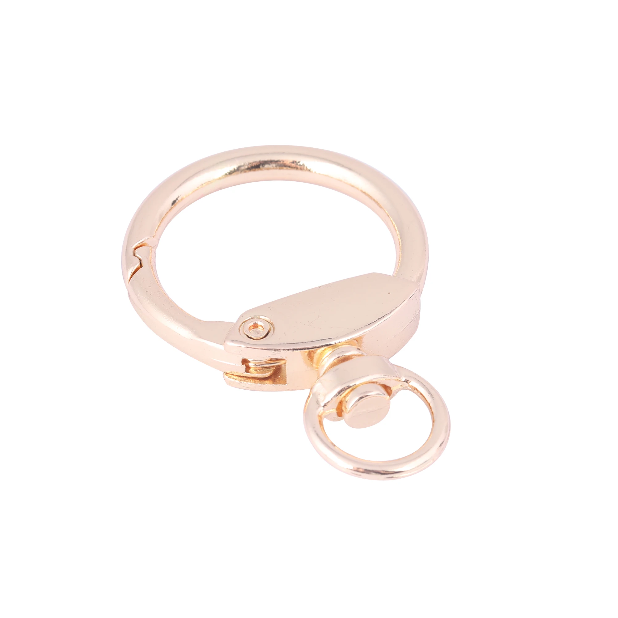 

5 шт., пружинные застежки-кольца для брелоков, 30 мм