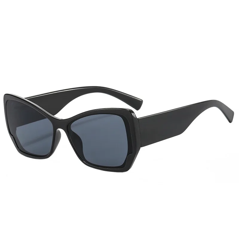 2022 New Fashion Seay Cat Eye Small Frame Sunglasses Women Elegant Gradient Shiny Eyewear Retro Trend Luxury Designer Sunshade | Аксессуары