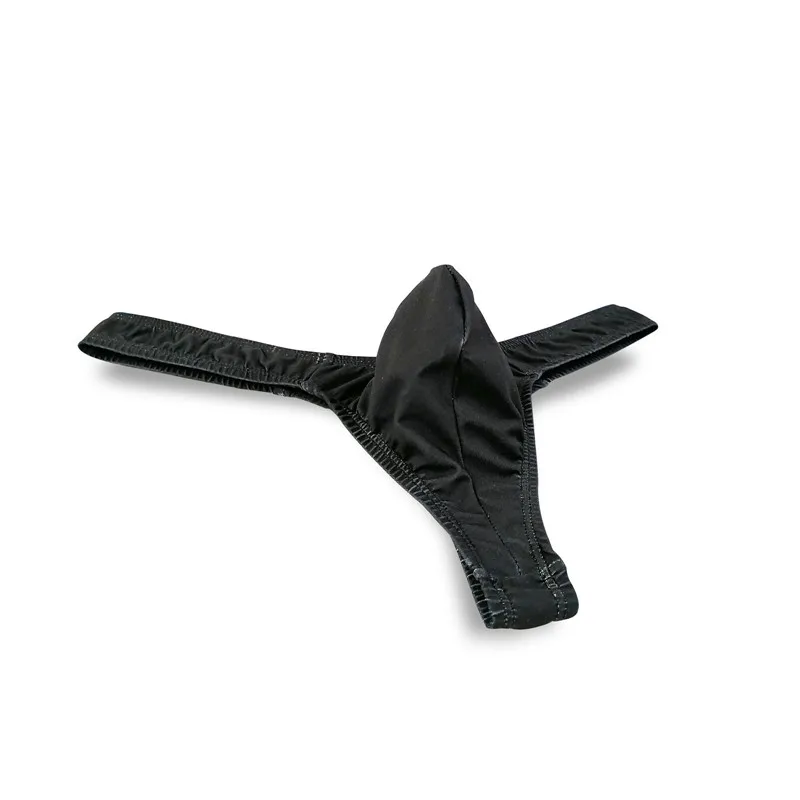 3PCS Men Underwear Thongs G Strings Seamless Sexy Jockstrap Smooth Ice Silk Low Rise Breathable T Back Thong Panties