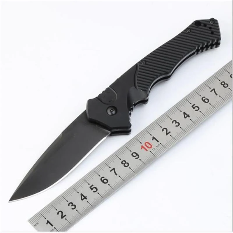 High Quality Aluminum Handle 9600BK Folding Knife Outdoor Safety Self Defense Pocket Military Knives-BY39