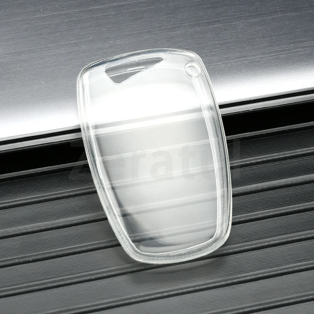 Прозрачный брелок из ТПУ для Hyundai Grand Santa Fe 3 DM IX45 IX35 Genesis DH Grandeur Azera HG Equus чехол