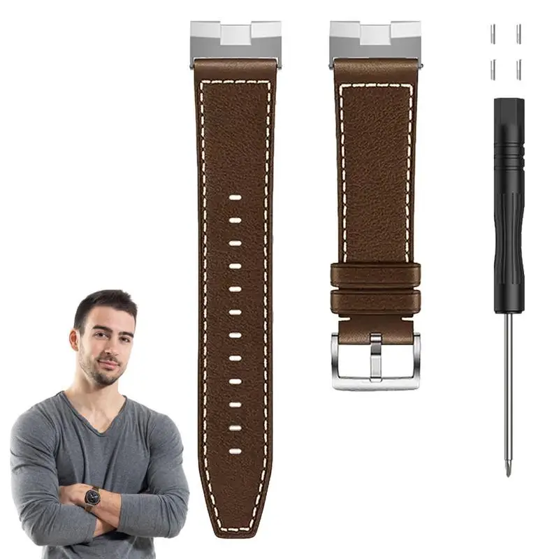 

Soft Bands ForHuawei Watch GT Cyber Strap Leather Wristband Bracelet Belt Waterproof Men And Women Watch Accessories