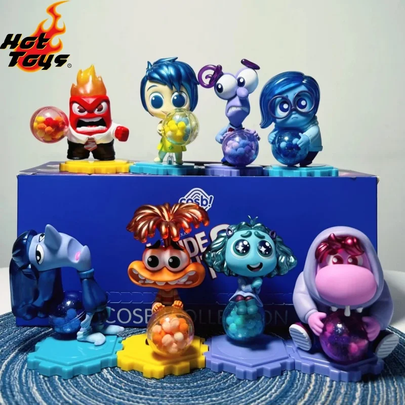 Новые популярные игрушки Disney Pixar Inside Out 2 Joy Sadness Anger Disgust Cosbi Коллекционная фигурка