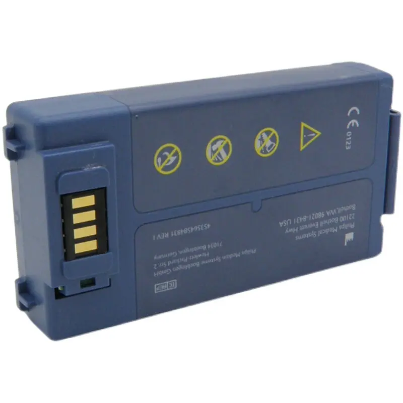 Неперезаряжаемая батарея M 5070A 5066A 5067A 5068A для дефибриллятора Philips HeartStart HS1 FRx OnSite Home AED, 9V 4200mAh (art.: 3920db2bfb5fd) - 3920db2bfb5fd