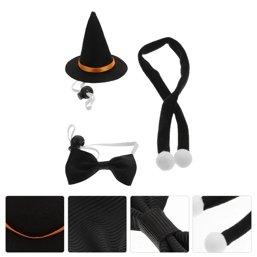 

Costume Hamster Witch Hat Guineasmall Lizard Wizard Dragon Bearded Hats Bowtie Clothes Pet Scarf Animal Kit Funny Dress Party