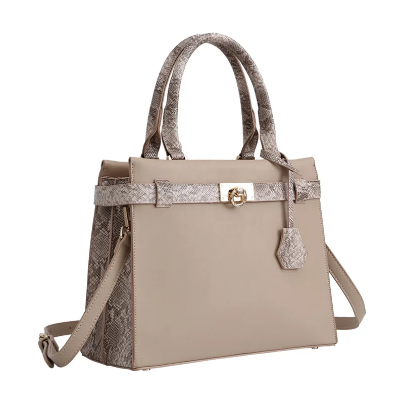 

Women's bags 2023 Branded serpentine shoulder bag trend design stripe hit color handbag messenger bag Korean style bag
