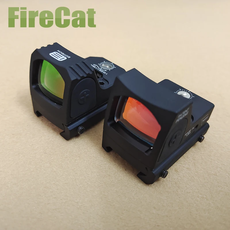 

Tactical Mini RMR Red Dot Sight Collimator Rifle Reflex Sight Scope fit 20mm Weaver Rail For Airsoft Hunting Gun Weapon sight