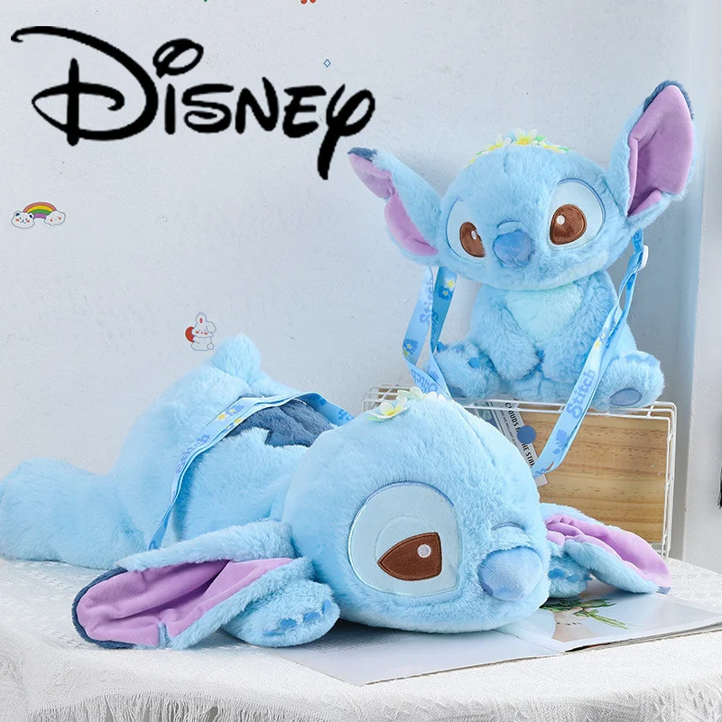 

25/50cm Disney Lilo & Stitch Plush Doll Toy Kawaii Cartoon Animal Stuffed Plush Toy Backpack Children Christmas Birthday Gift