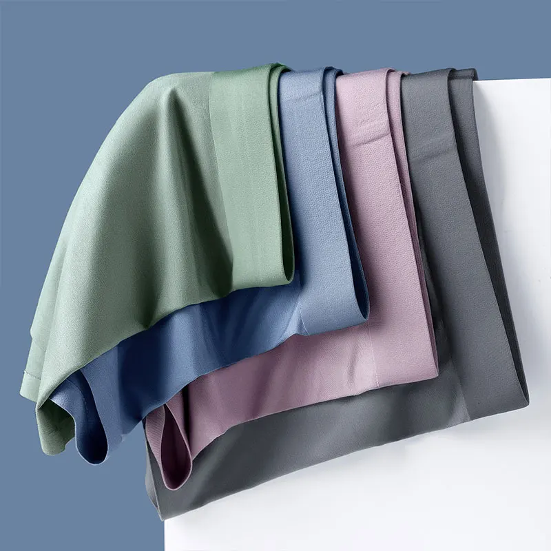 

Men's Underwear Cotton Boxers Man Breathable Silk Panties Solid Shorts Brand Underpants Men Boxer for Family Sexy Mens Underwear