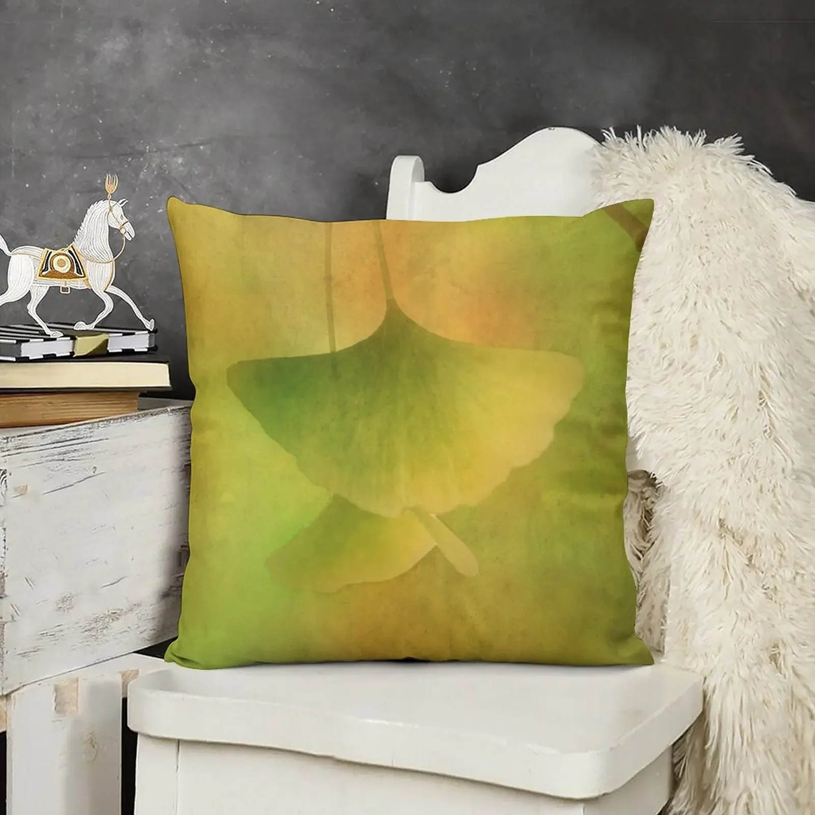 Декоративная подушка Gingko Love наволочка рождественская декоративная для дивана