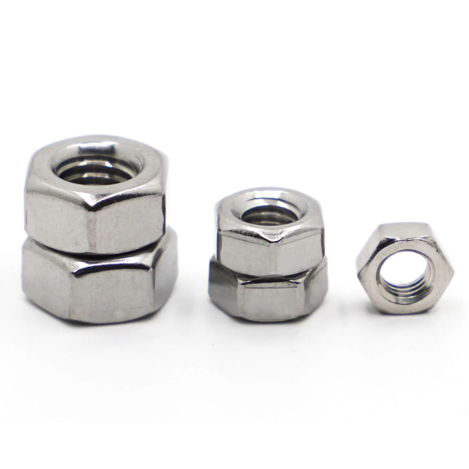 

Metric DIN934 M1 M1.2 M1.4 M1.6 M2 M2.5 M3 M4 M5 M6 M8 M10 M12 M14 M16 M18 M20 M22 M24 304 Stainless Steel Hex Hexagon Nut