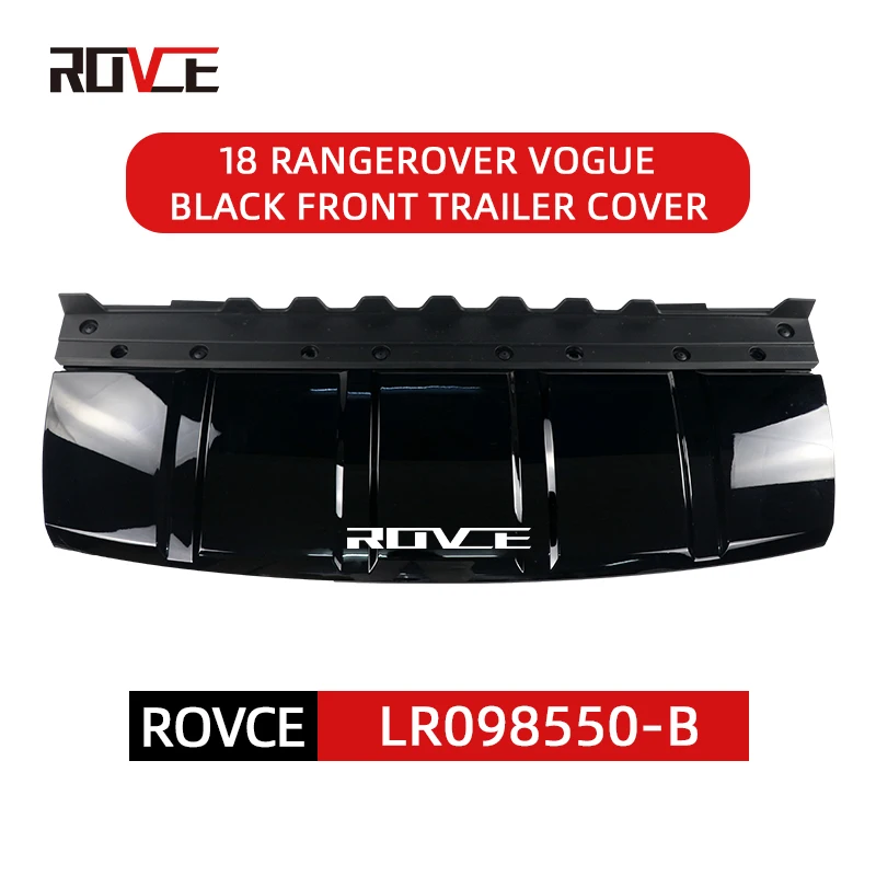 

Передний бампер ROVCE, крышка прицепа, нижняя защитная пластина для Land Rover Range Rover Vogue 2018-2022, автозапчасти, аксессуары
