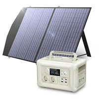 Портативная электростанция с солнечной панелью ALLPOWERS R600, применяется купон на 7591 руб