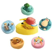 6 Styles Pokemon Pikachu Bulbasaur Figures toys Sleep Starry Dream Series Action Figure Cartoon Birthday gift