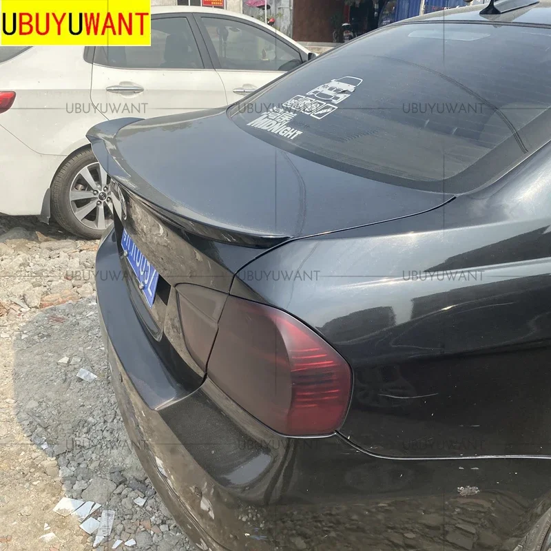 EPFBSQP для BMW E90 3 серии 2005-2011 M4 Стиль ABS окрашенный задний спойлер багажник крыло
