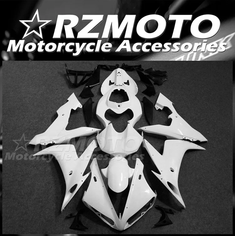 

Injection Mold New ABS Motorcycle Fairings Kit Fit for YAMAHA YZF 1000 - R1 2004 2005 2006 04 05 06 Bodywork Set Bright White