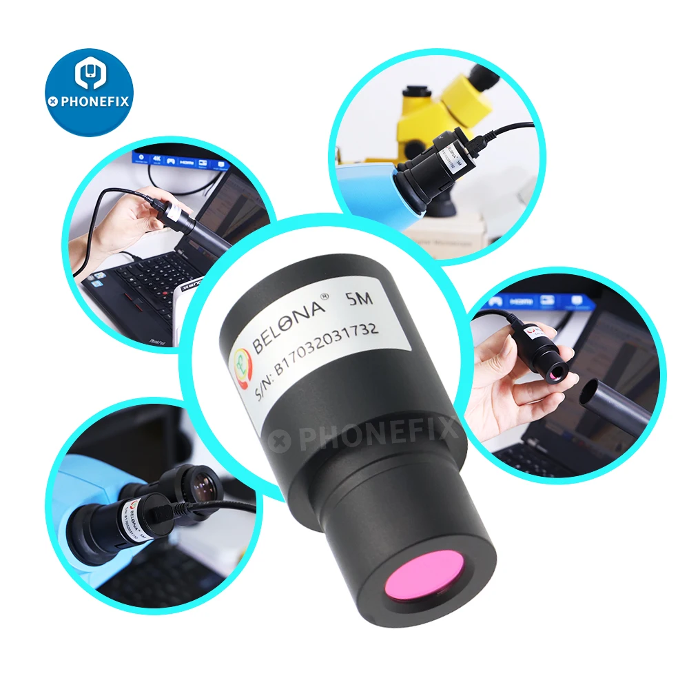 

HD CMOS 2MP 5MP USB Universal Digital Eyepiece for Microscopio Camera Electronic Monocular Binocular Biological Microscope