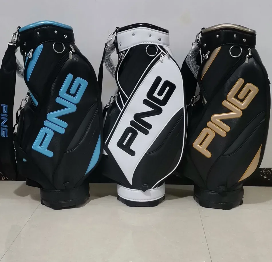 

Сумки для гольфа новые сумки для гольфа премиум-класса из ПУ водонепроницаемая стандартная сумка для хранения для клюшек для гольфа 골프프방 방