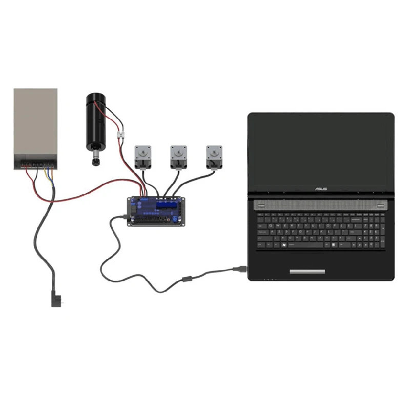Контрольная плата гравировального станка с ЧПУ GRBL 1 USB-порт лазерная Новая