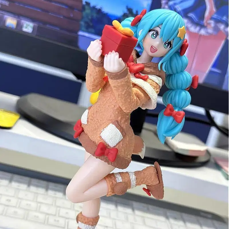 

In Stock SEGA SPM Vocaloid Hatsune Miku 2022 Winter 21CM Brand new Original Anime Figur Action Figures Collection Model Toy