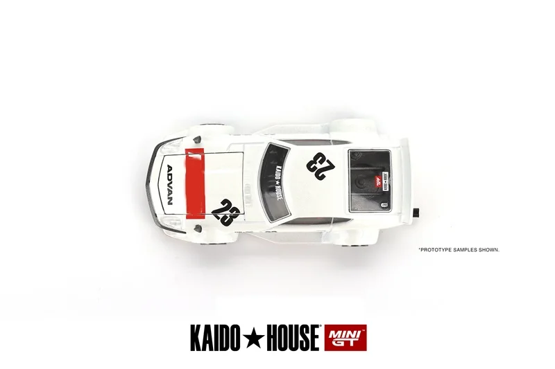 

(Предзаказ) Kaido House x MINI GT 1:64 Datsun KAIDO Fairlady Z V3 белая литая модель автомобиля