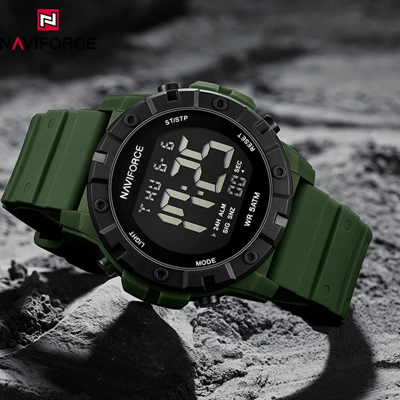 Водонепроницаемые мужские наручные часы Naviforcce NF9202L цвет в ассортименте