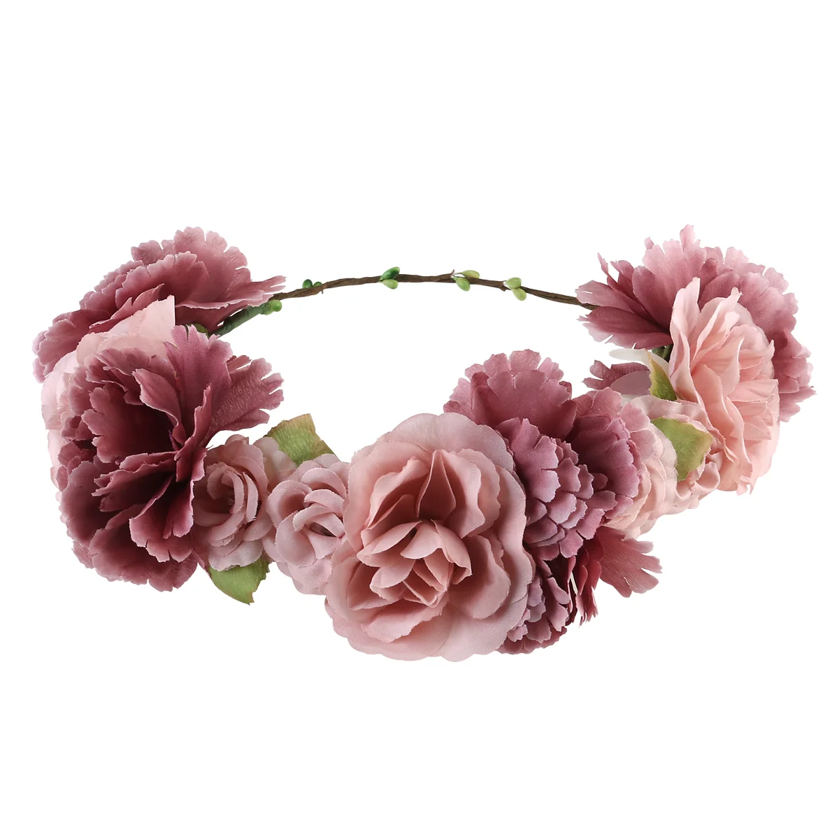 

Flower Wreath Headband, Garland Headband for Wedding Festival Party